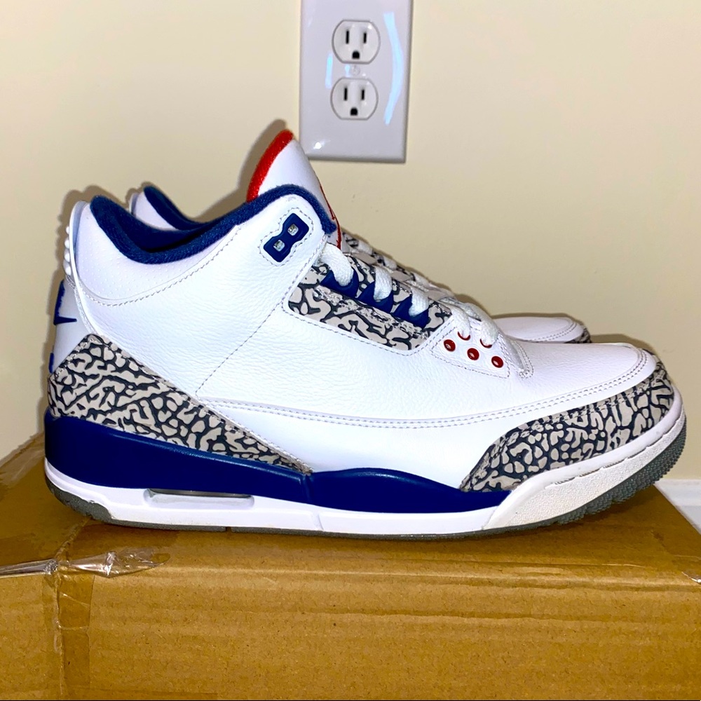 True Blue Jordan 3